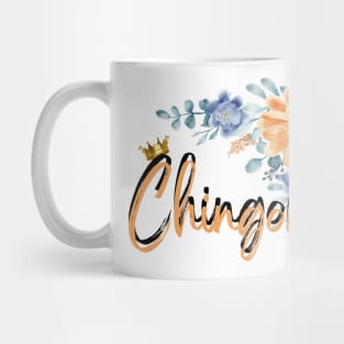 Chingona Vibes Sticker Mug